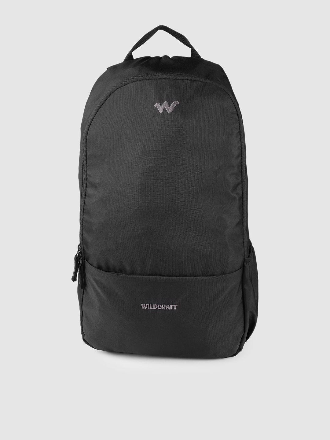 wildcraft unisex black binder 2 backpack