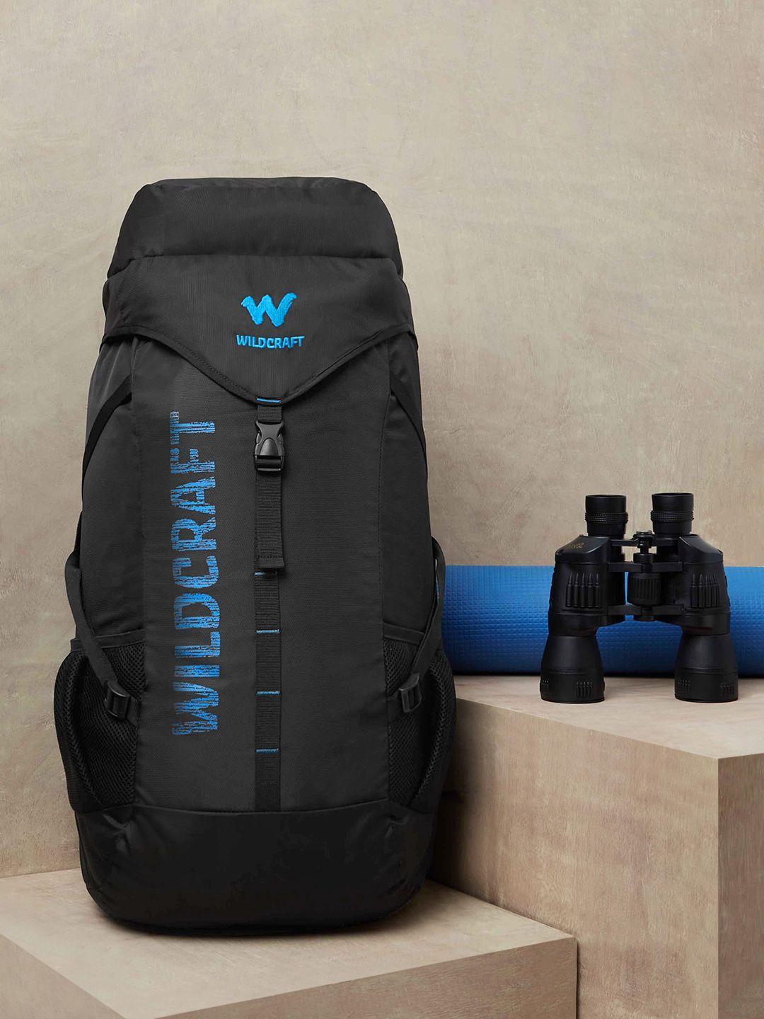 wildcraft unisex black trek 45l rucksack