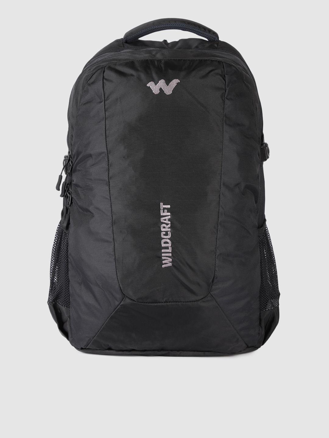 wildcraft unisex black trident 3.0 solid backpack