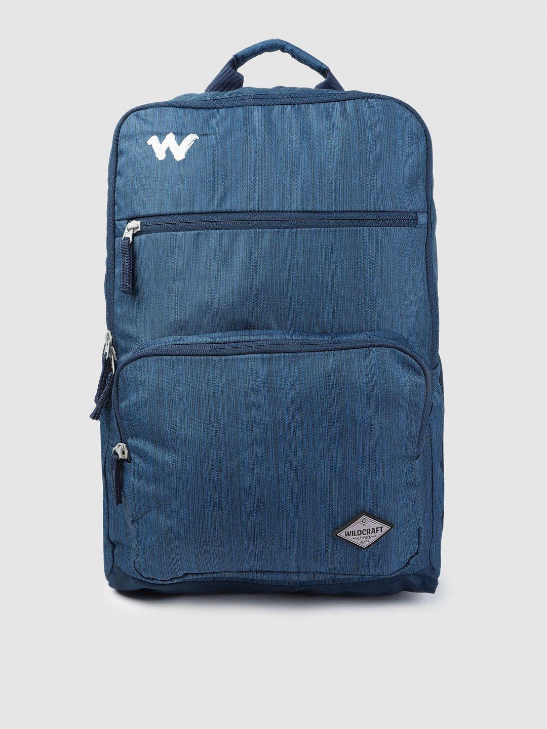 wildcraft unisex blue evo2 solid backpack