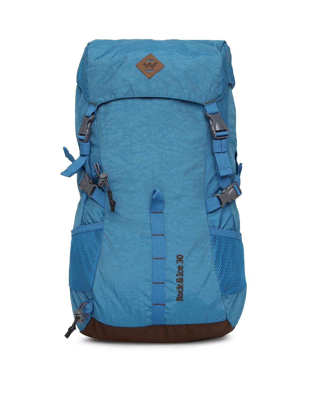 wildcraft unisex blue rock & ice mcs 30 solid rucksack