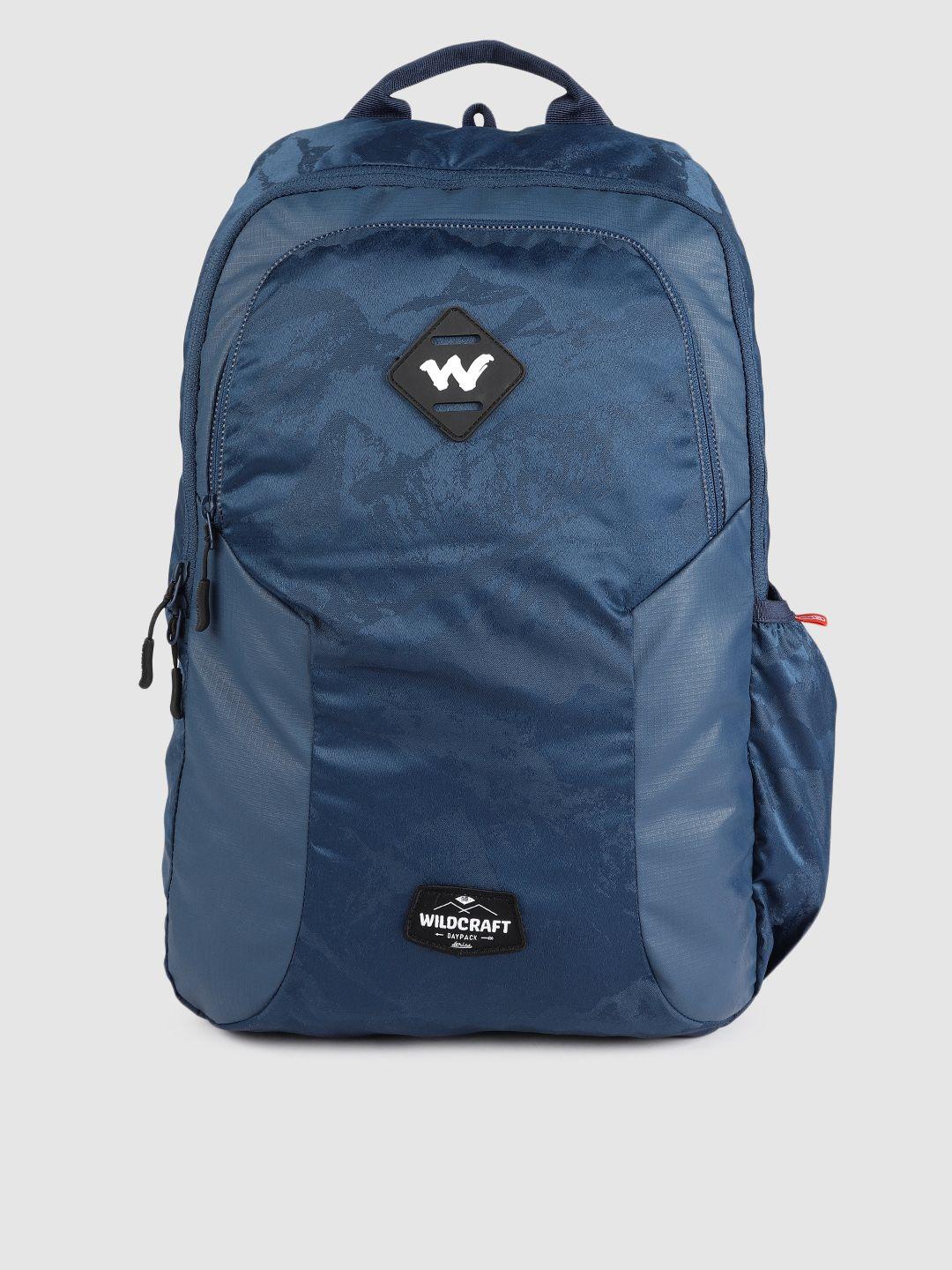 wildcraft unisex blue solid backpack