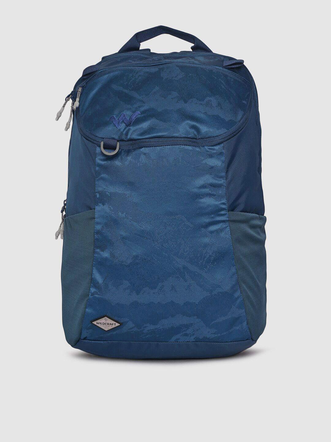 wildcraft unisex blue solid backpack