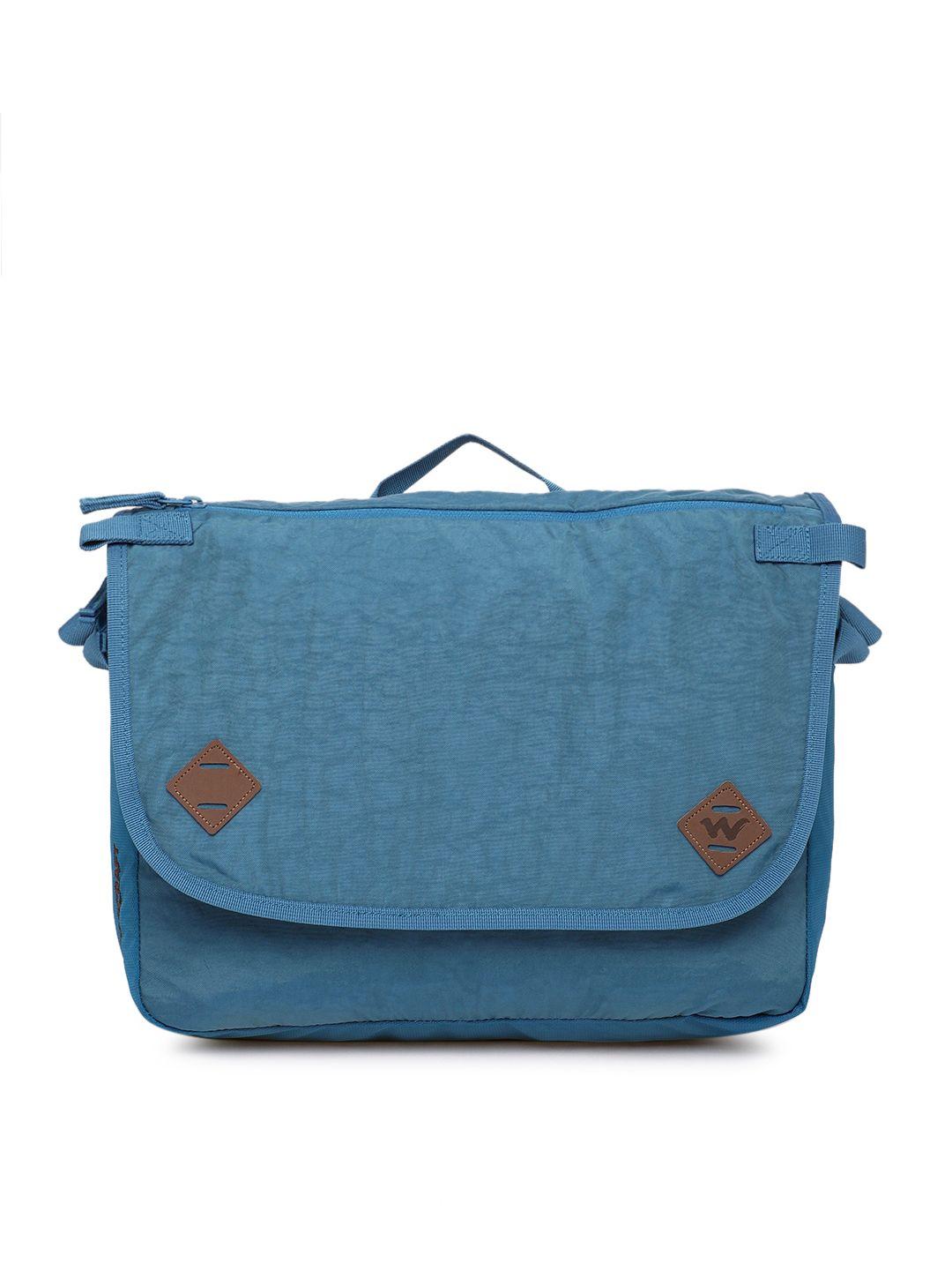 wildcraft unisex blue solid street messenger bag