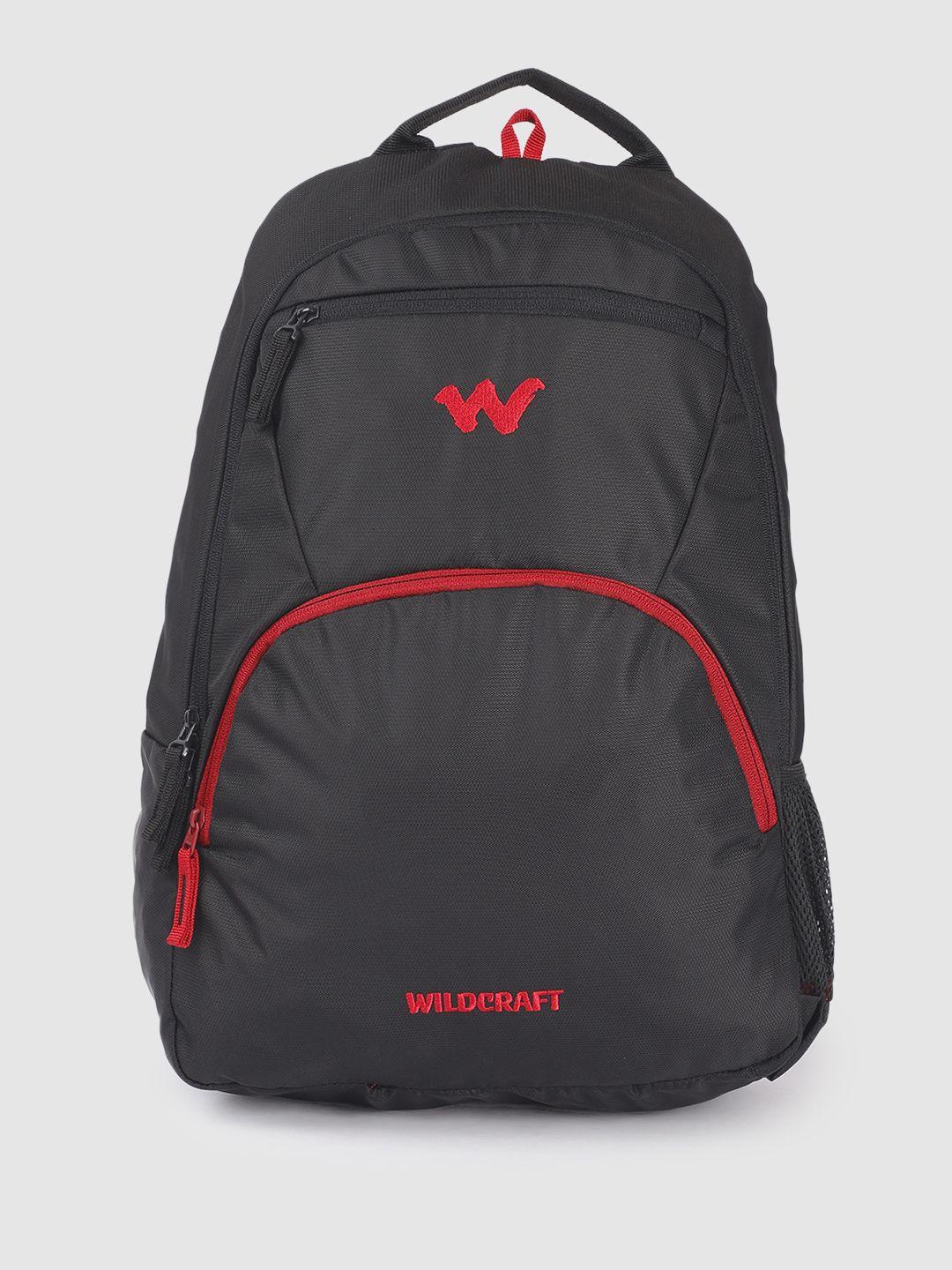wildcraft unisex brand logo minimal embroidered backpack
