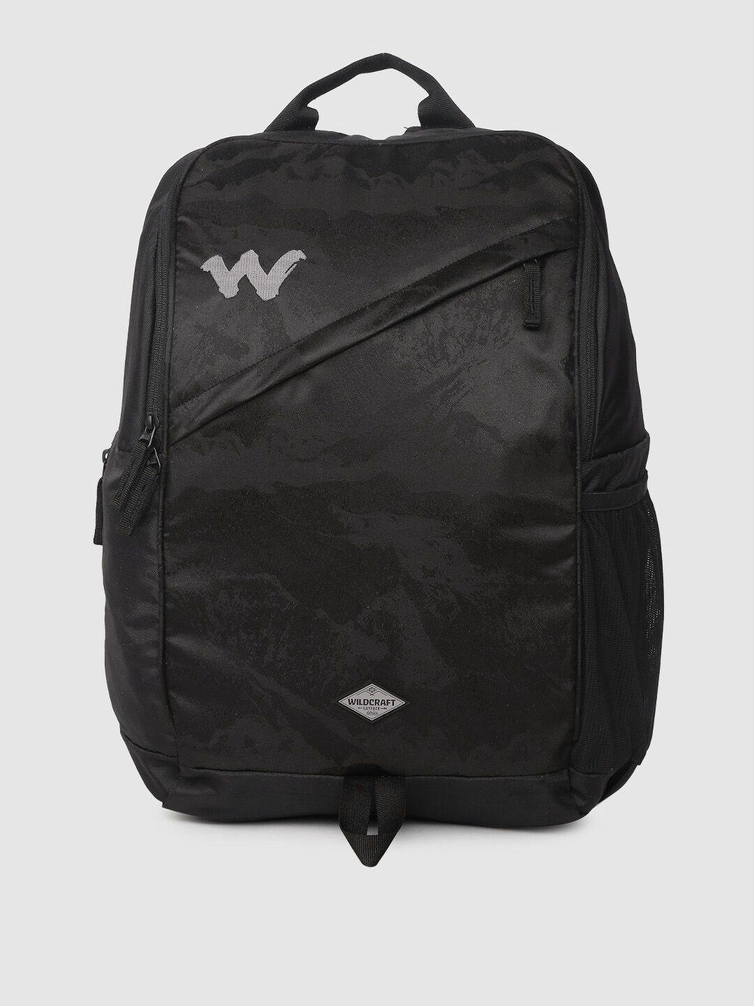 wildcraft unisex brown & black zod laptop backpack