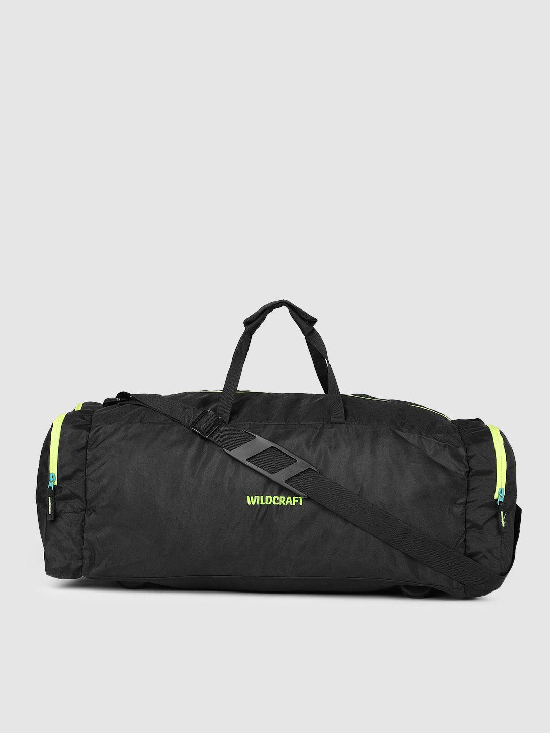 wildcraft unisex checked super foldable duffel bag