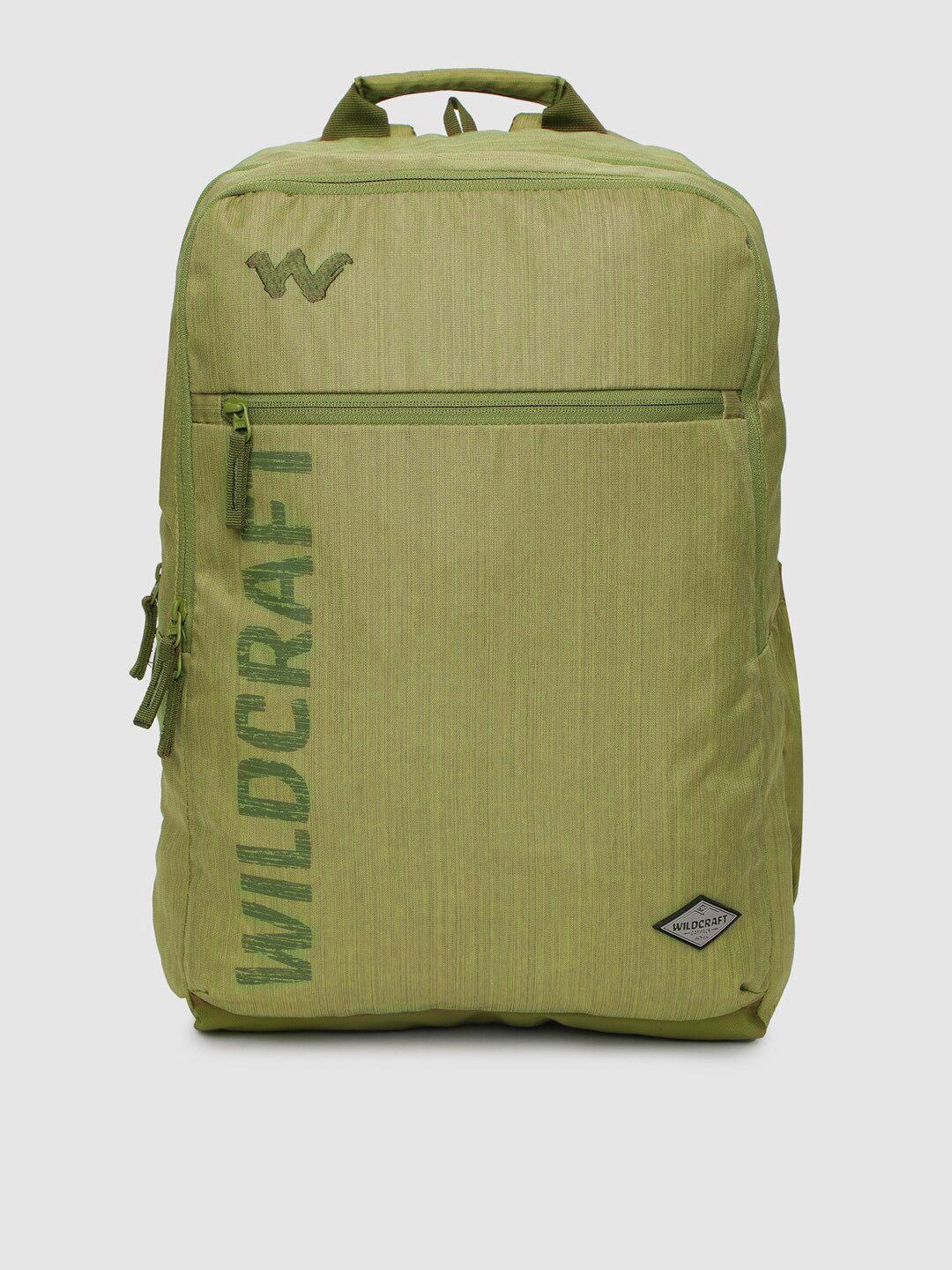 wildcraft unisex green solid backpack