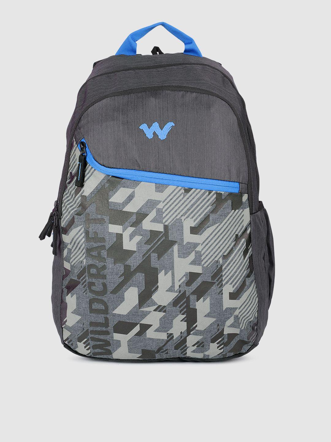 wildcraft unisex grey blaze2 wc graphic backpack