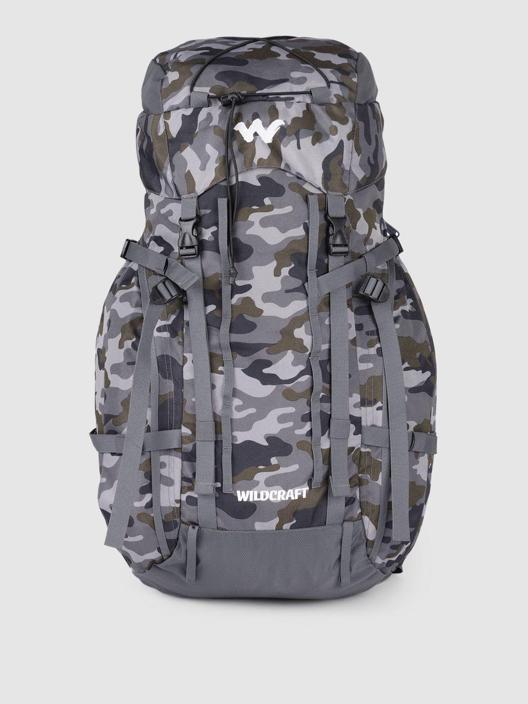 wildcraft unisex grey rck 5 camo rucksacks