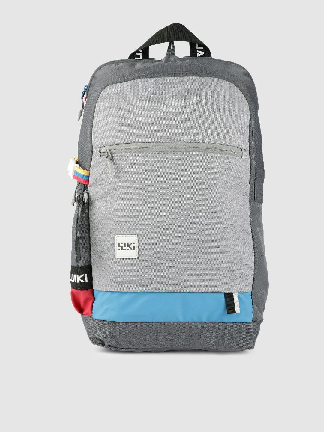 wildcraft unisex grey solid backpack