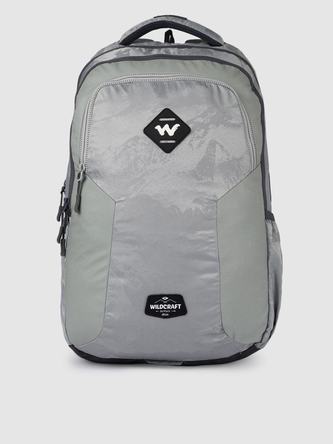 wildcraft unisex grey solid dapper 2.0 backpack