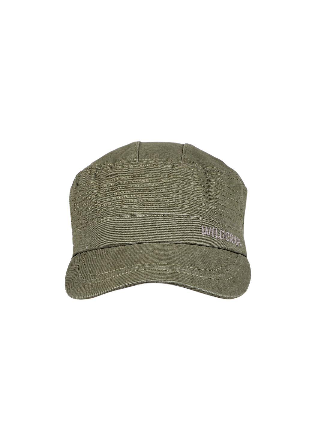wildcraft unisex olive green baseball cap