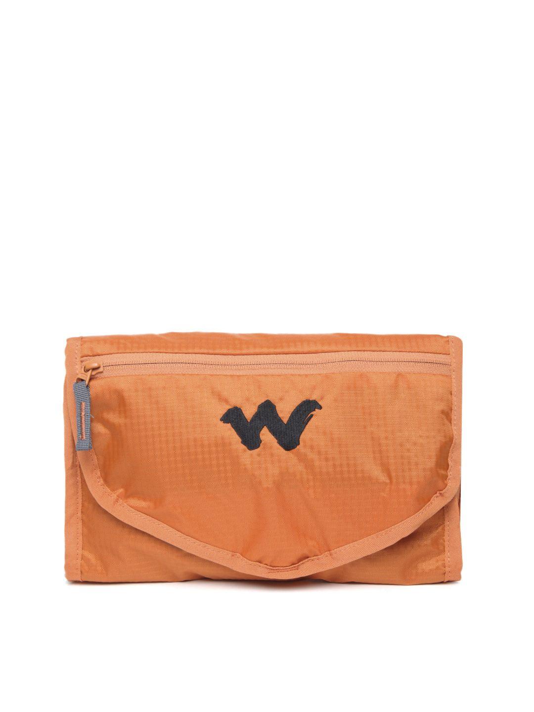 wildcraft unisex orange travel kit