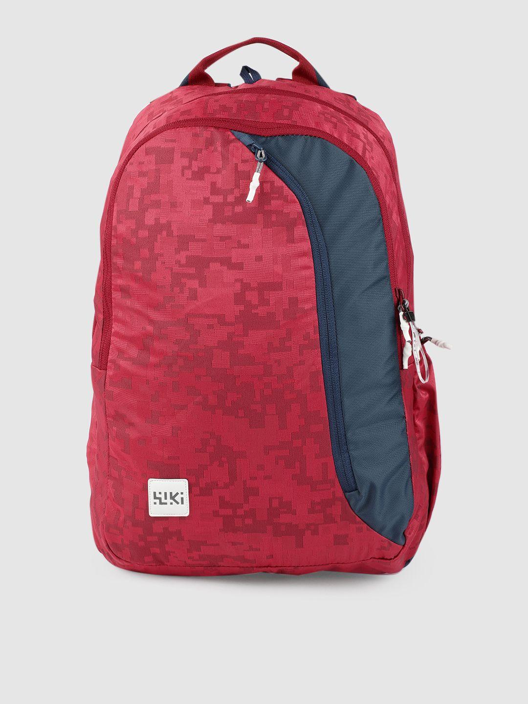 wildcraft unisex red & grey wiki pack 3 jacq backpack