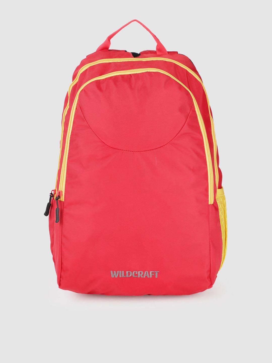 wildcraft unisex red arial dc backpack