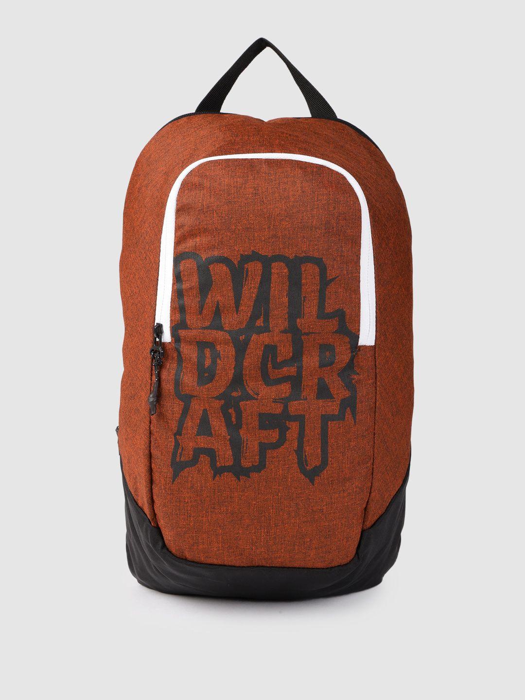 wildcraft unisex rust brown bean backpack