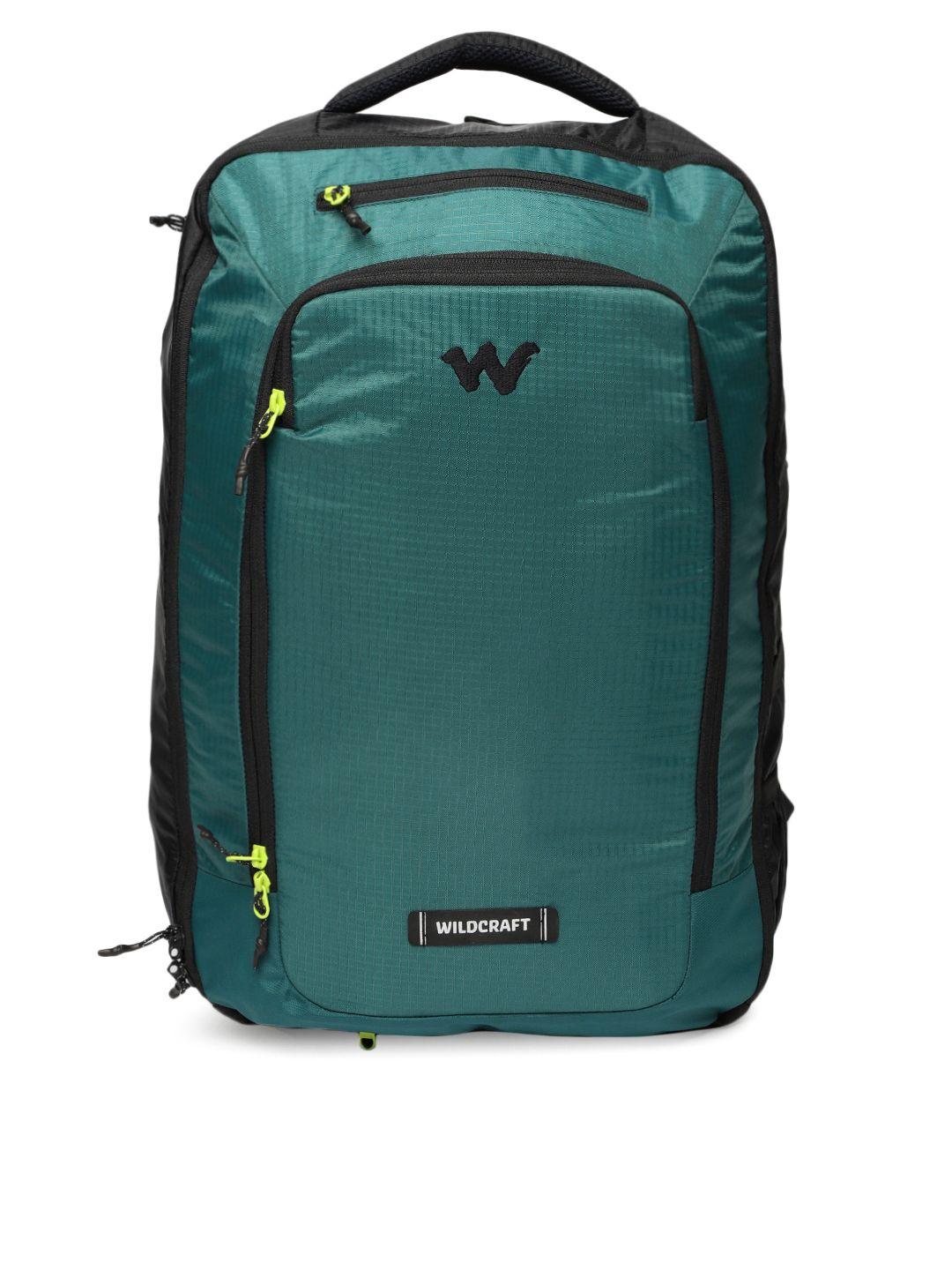 wildcraft unisex teal solid backpack