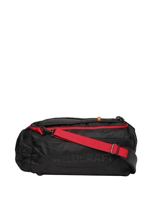 wildcraft venturer 1 black medium duffle bag