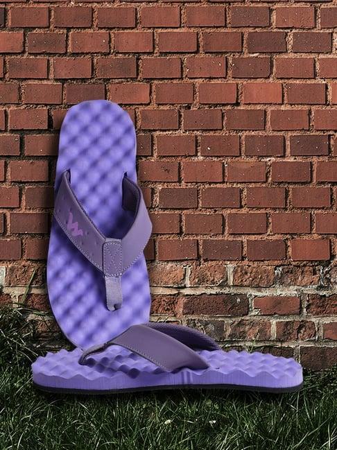 wildcraft women's hive 3.0 w violet flip flops