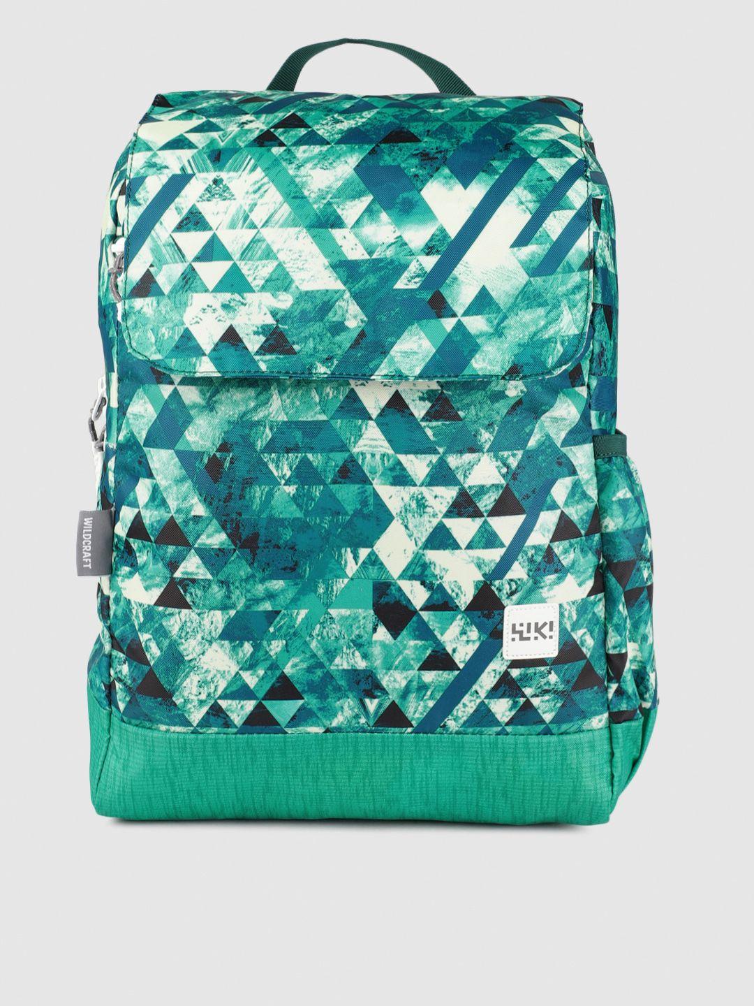 wildcraft women green mytrix 2 graphic backpack