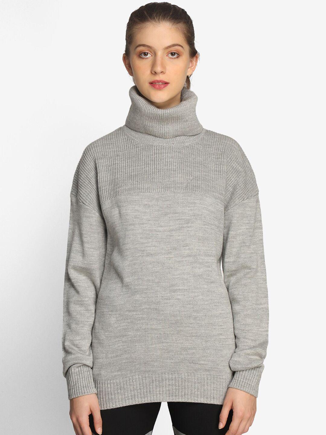 wildcraft women grey pullover