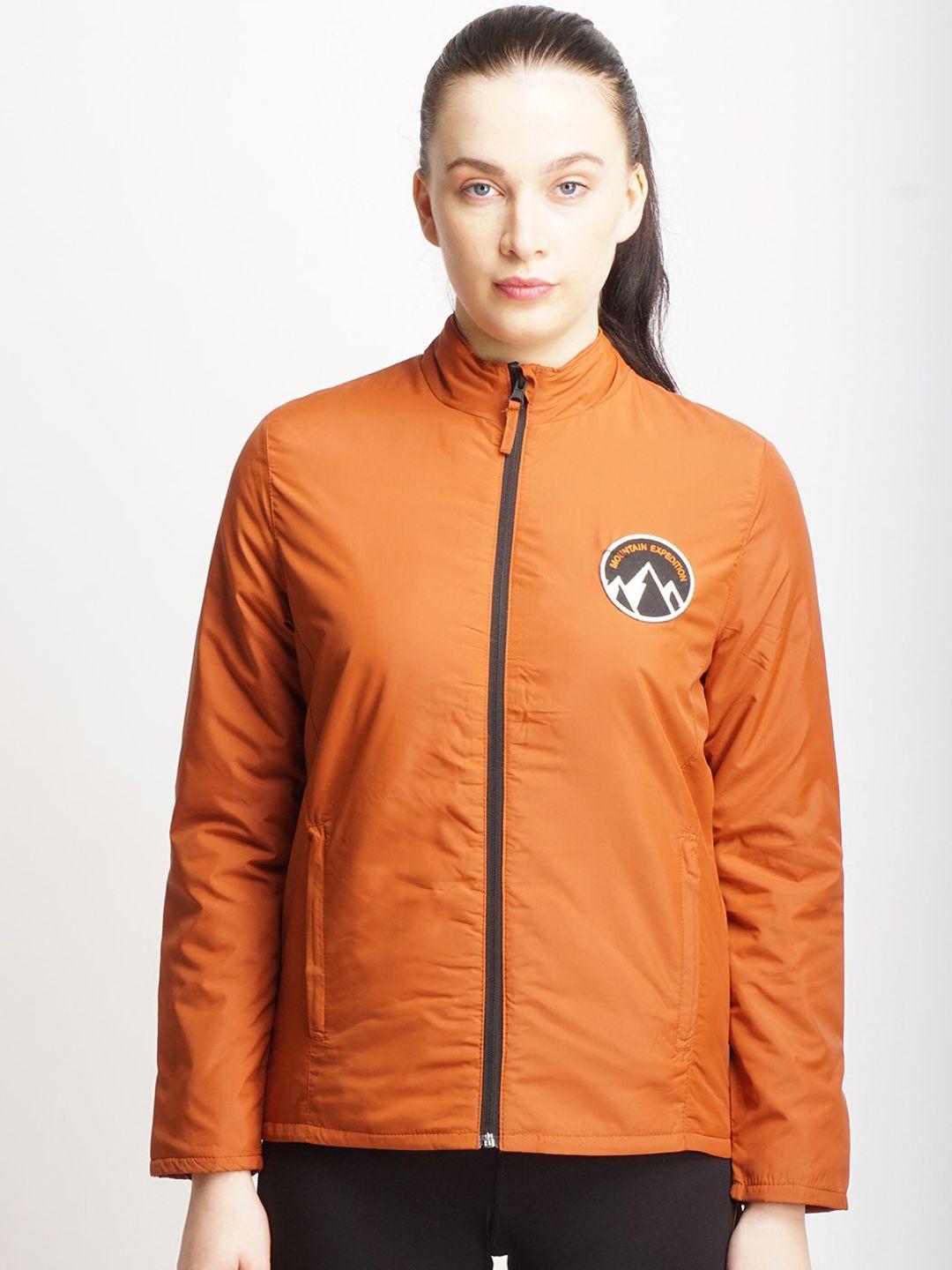 wildcraft women rust lightweight outdoor sporty jacket