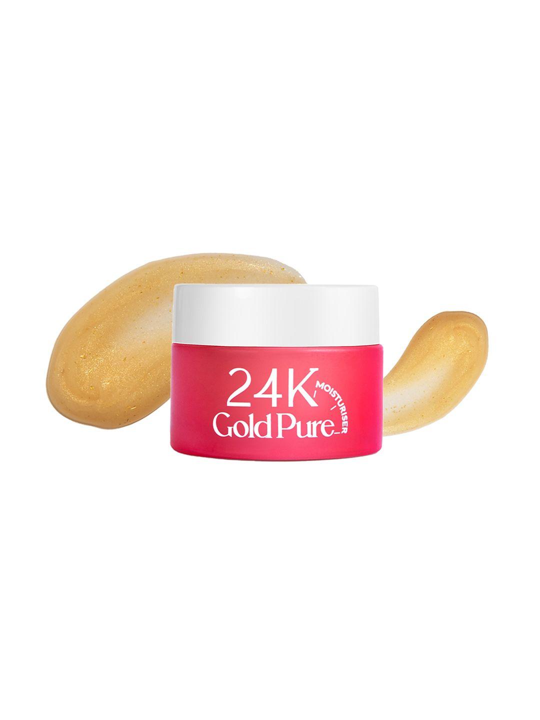 wildglow 24k gold pure face moisturiser with vitamin e & aloevera - 50 g