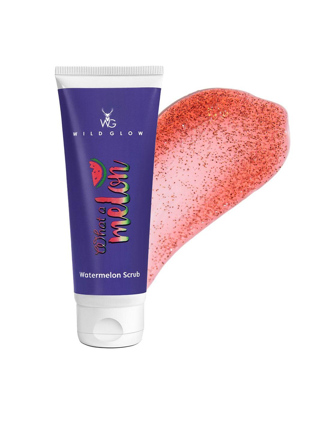 wildglow watermelon face scrub - 100ml