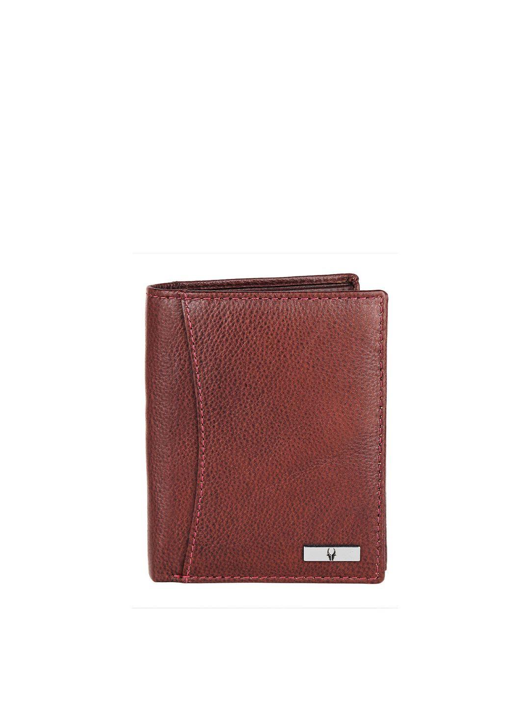 wildhorn men leather rfid two fold wallet