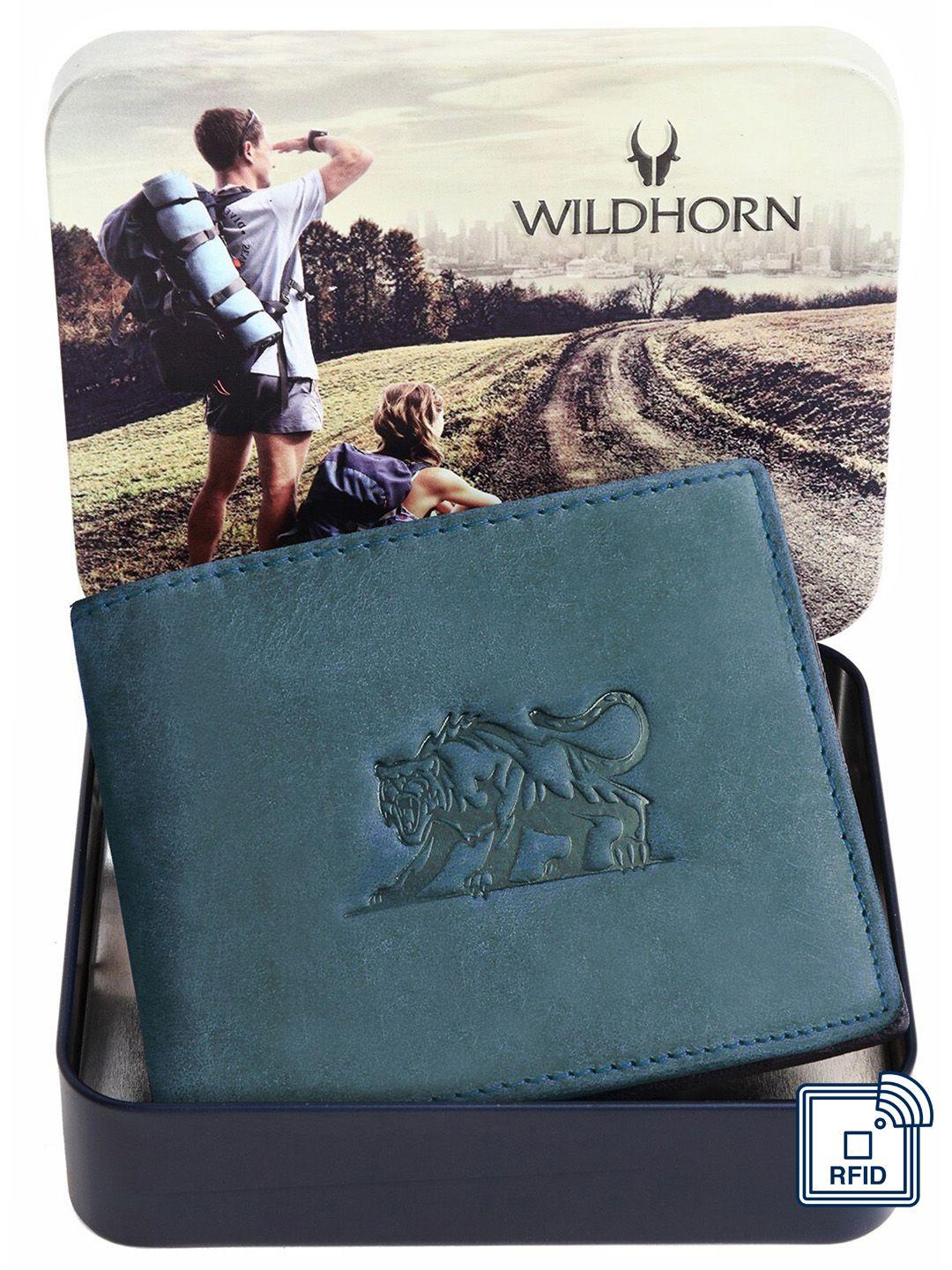 wildhorn men rfid protected genuine high quality leather wallet