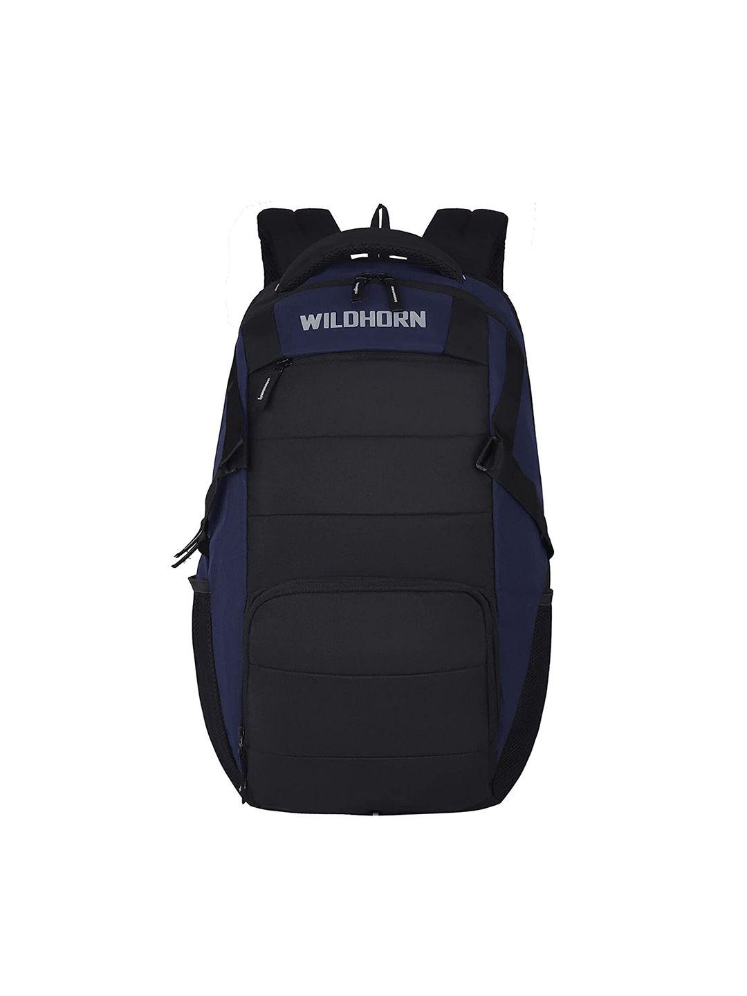 wildhorn typography laptop backpack with compression straps