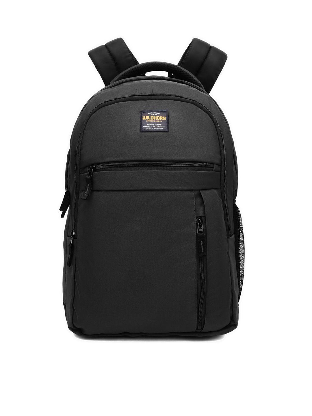 wildhorn unisex black backpack with compression straps