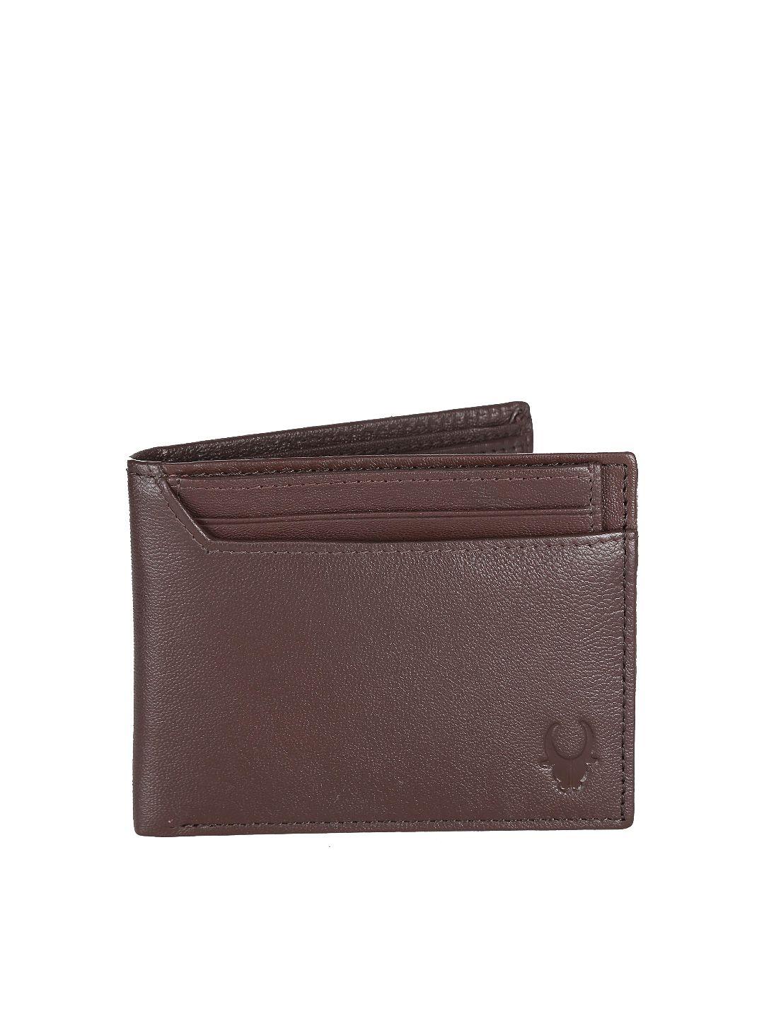 wildhorn unisex brown genuine leather wallet