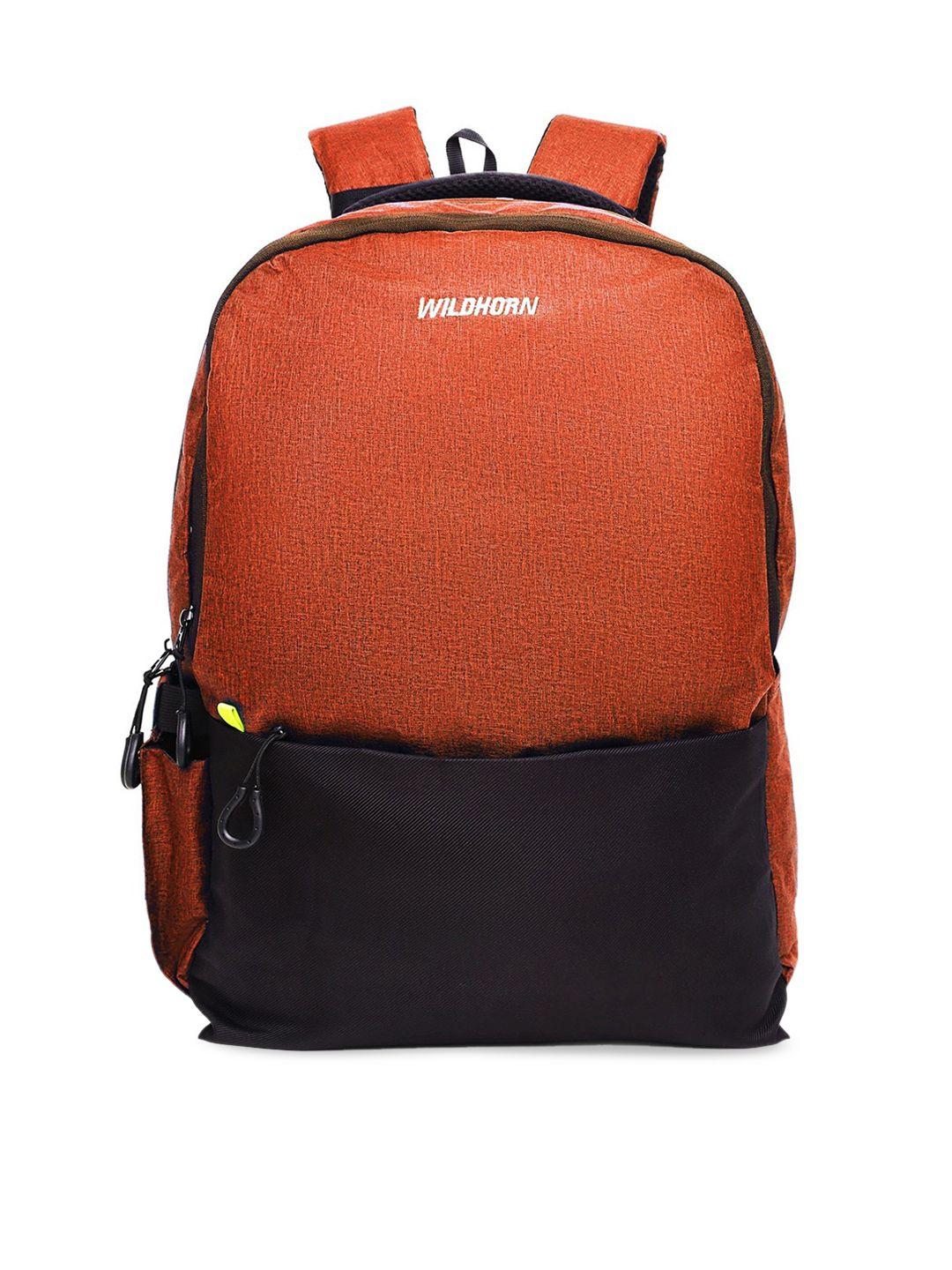 wildhorn unisex colourblocked backpack with compression straps