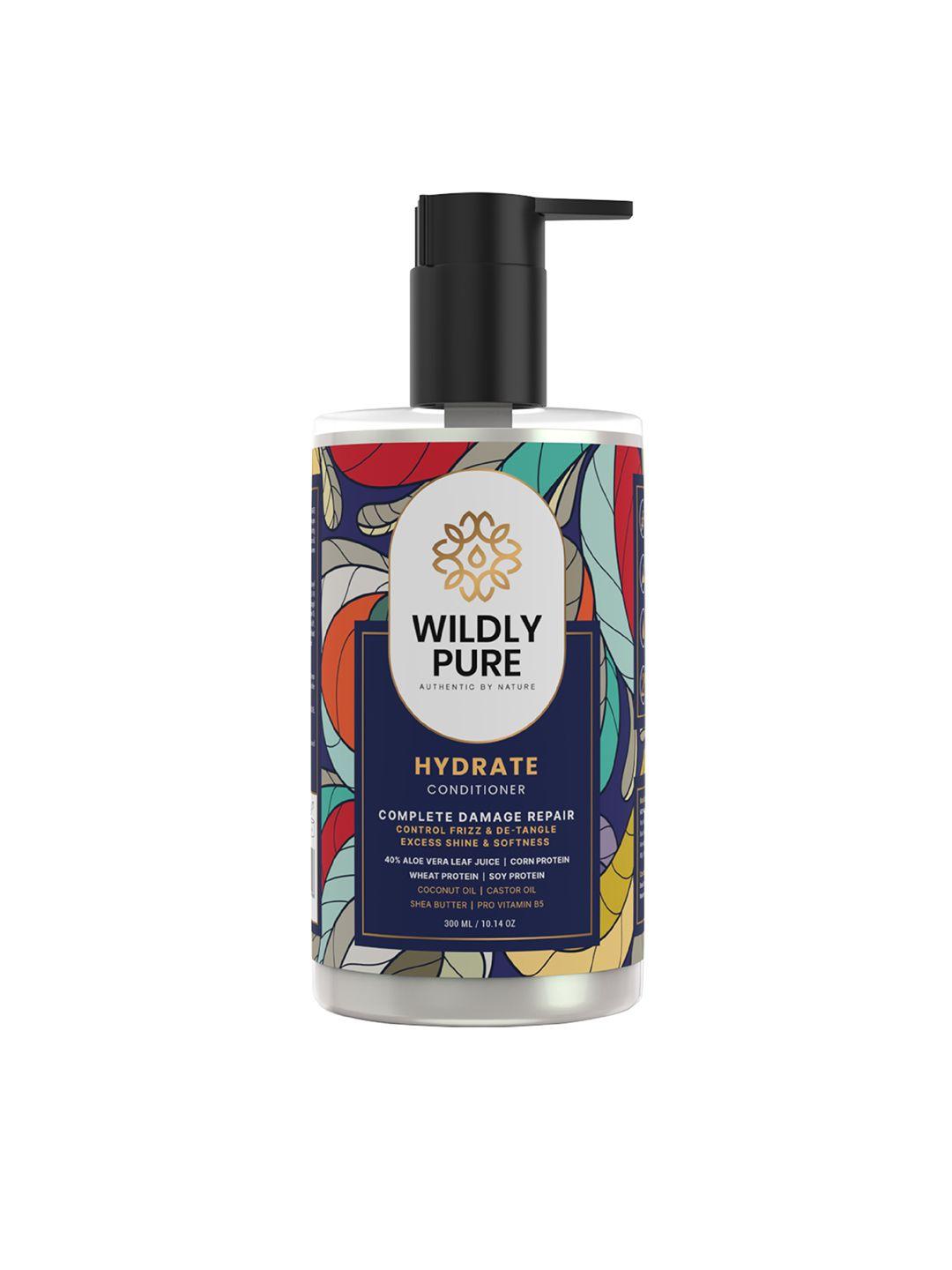 wildly pure hydrate dry & dull hair anti-frizz conditioner 300ml