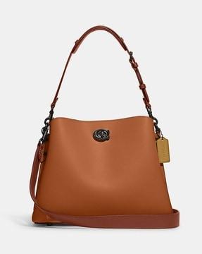willow shoulder bag with detachable strap