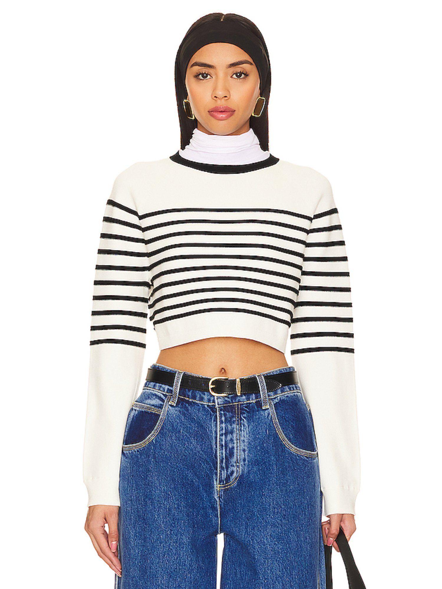 willow striped sweater