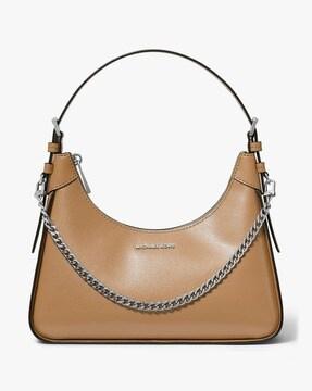 wilma medium leather shoulder bag