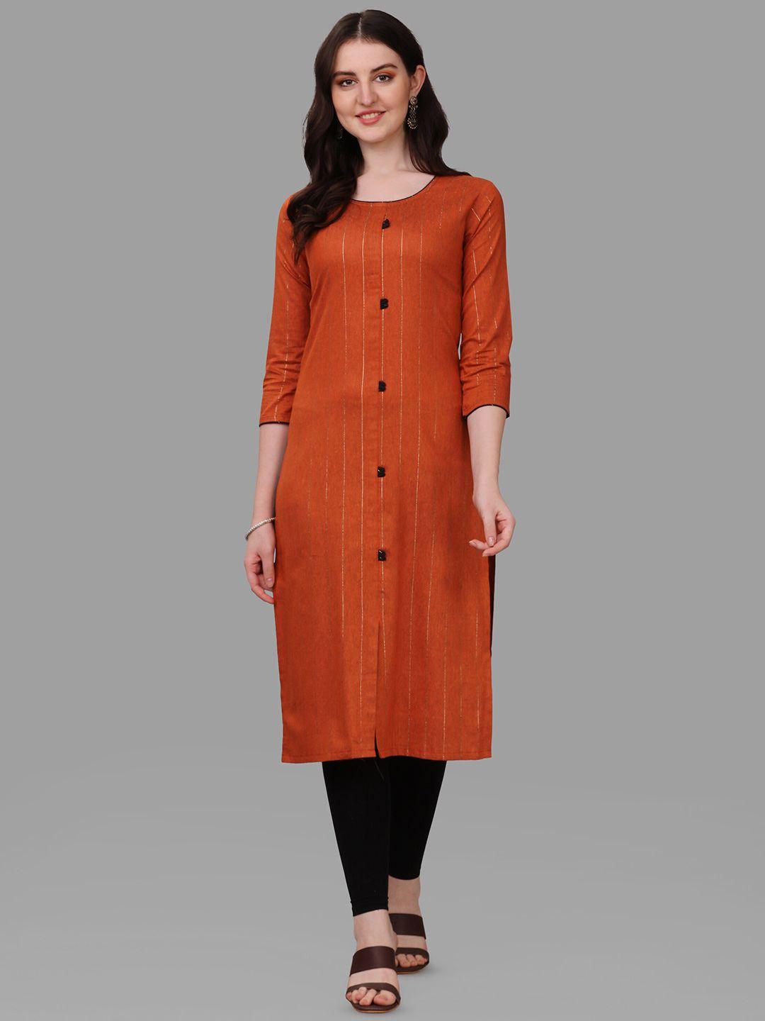 wilnercrown striped straight kurta