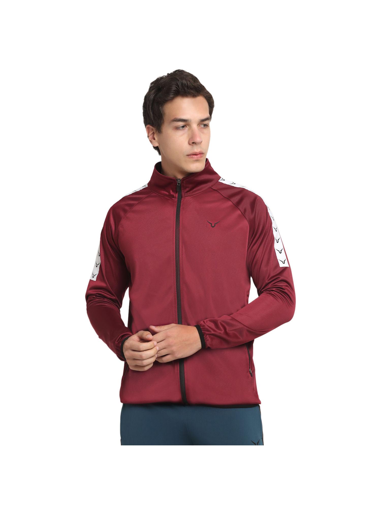 wine mens poly classic jacket