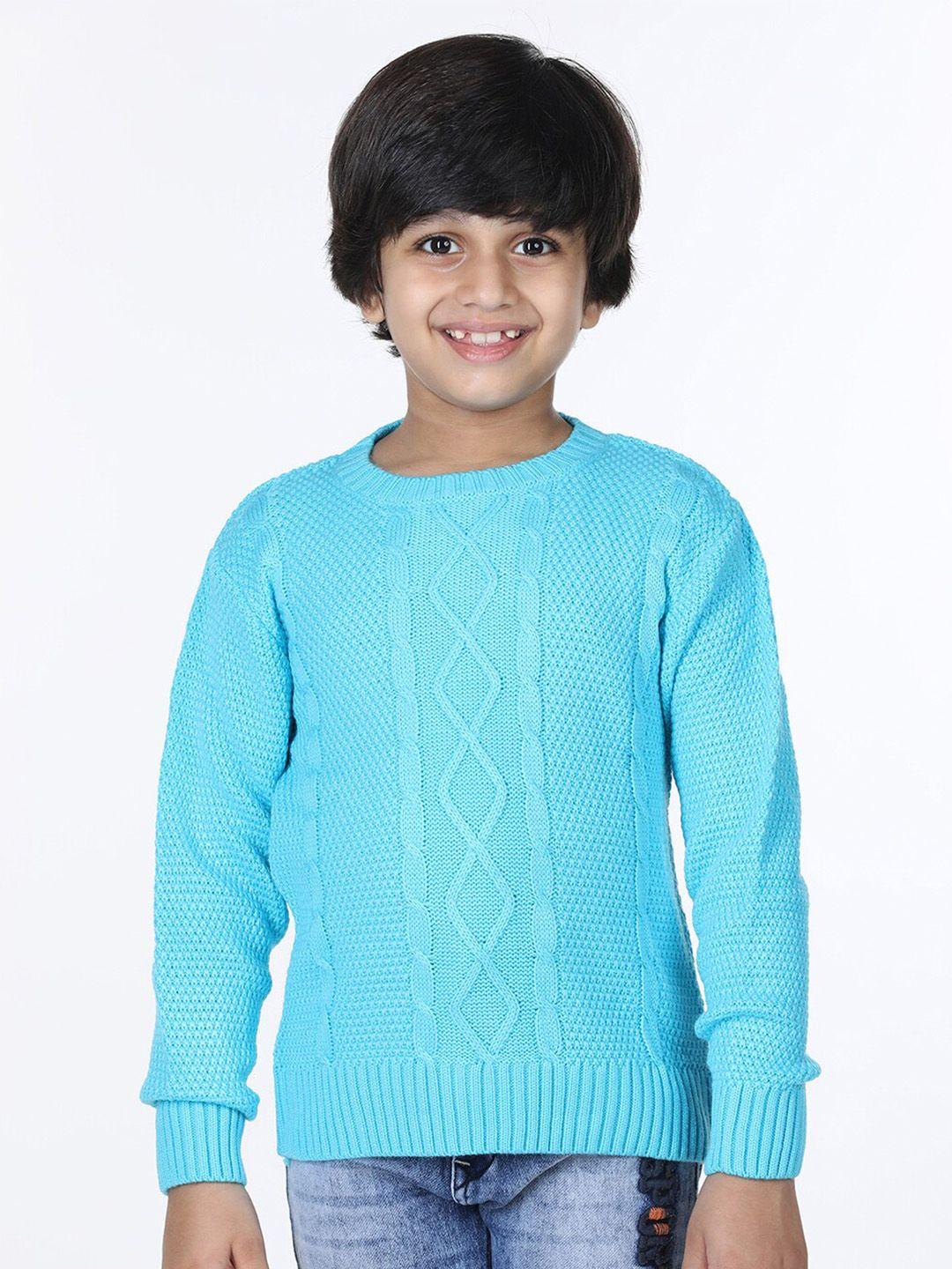wingsfield boys cable knit acrylic pullover