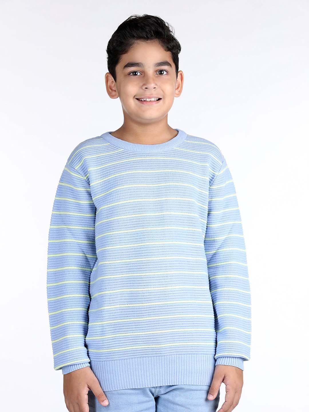 wingsfield boys striped acrylic pullover sweaters