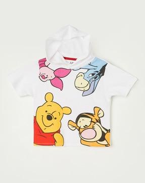 winnie-the-pooh-print-hooded-t-shirt