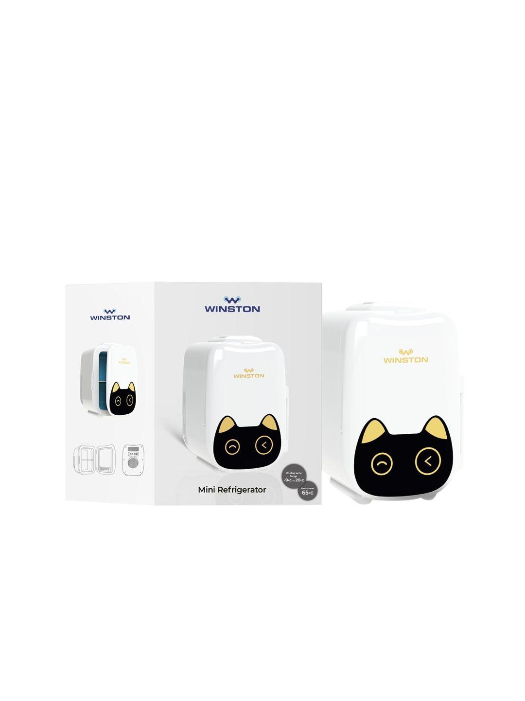 winston 6l portable thermoelectric cosmetic cooler & warmer mini beauty fridge