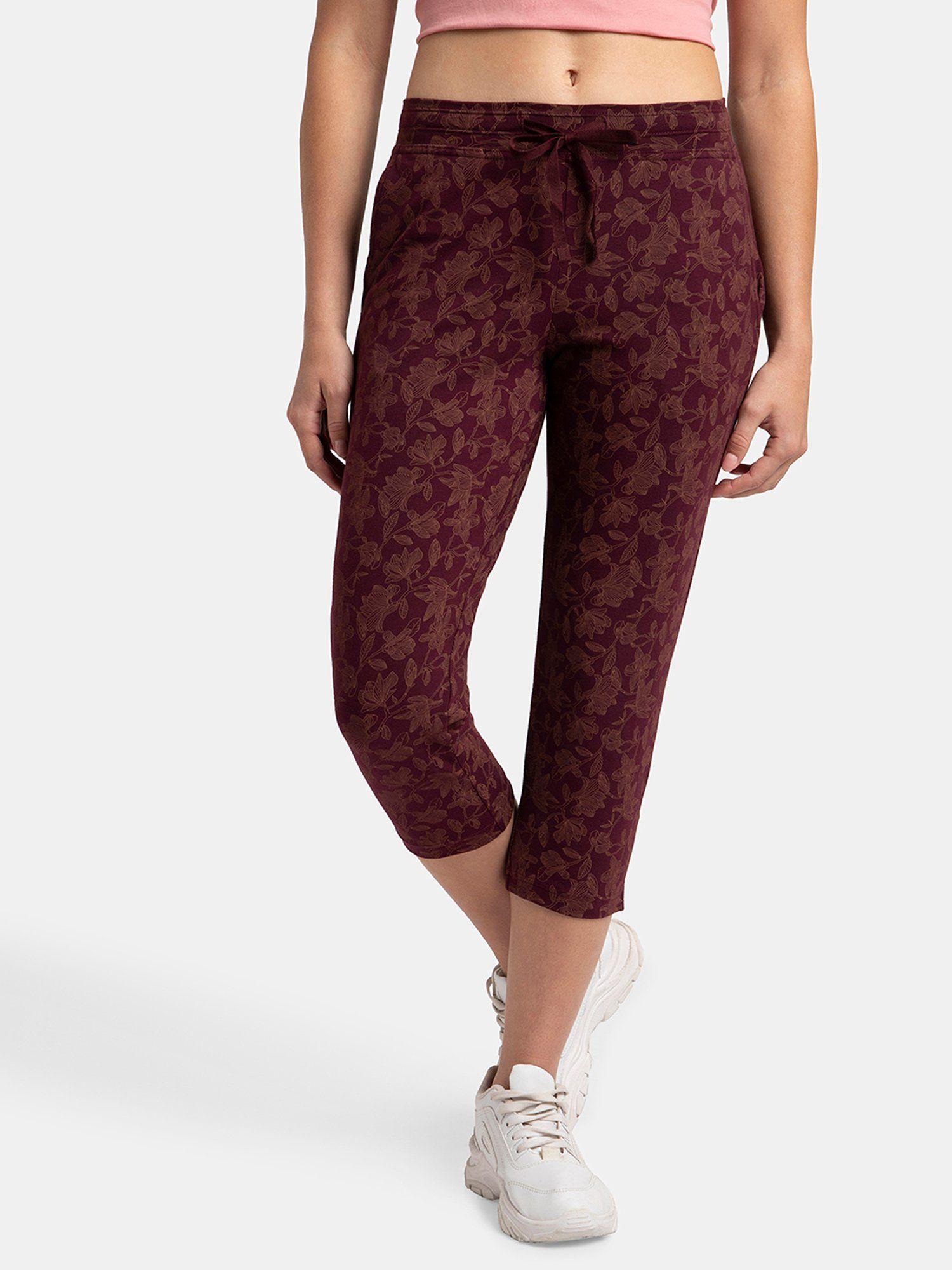 wintasting printed capri pants : style number - 1300