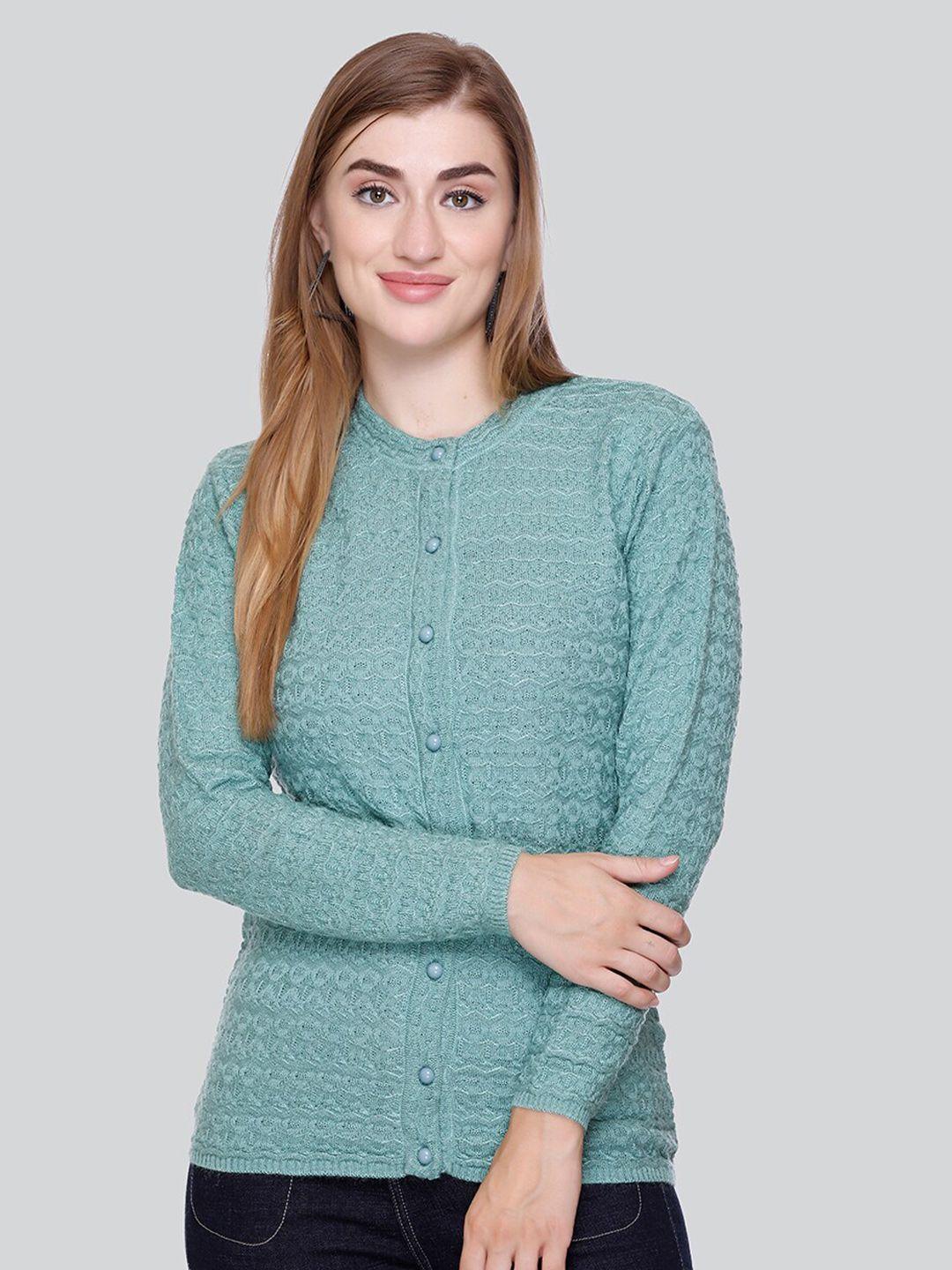 winter wonders cable knit woollen cardigan