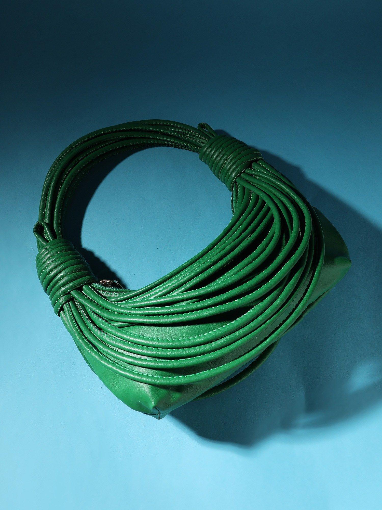 wire handbag - green