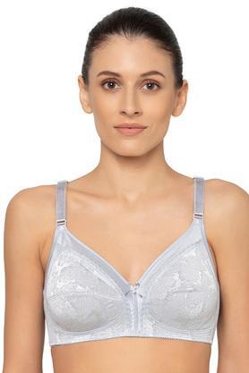 wired regular strap thickly padded women's t-shirt bra - mauve