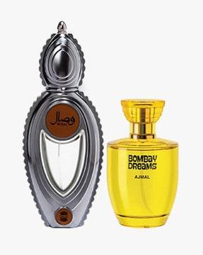 wisal edp floral musky perfume for women and bombay dreams edp floral fruity perfume for women + 2 parfum testers